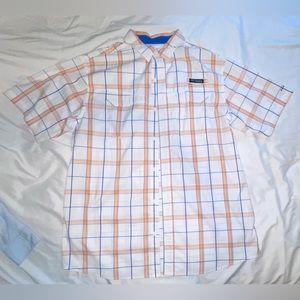 Columbia PFG Button Down Fishing Shirt